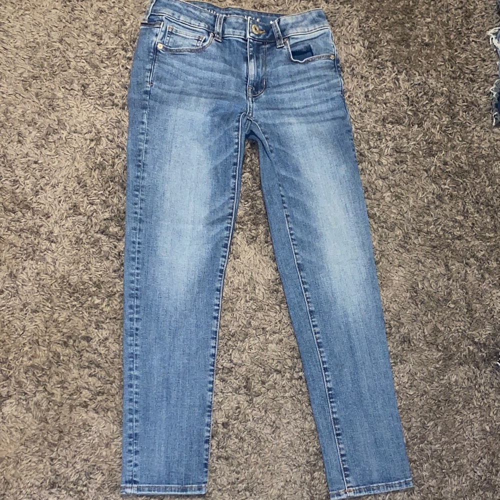 American Eagle Outfitters Blue Skinny Jeans